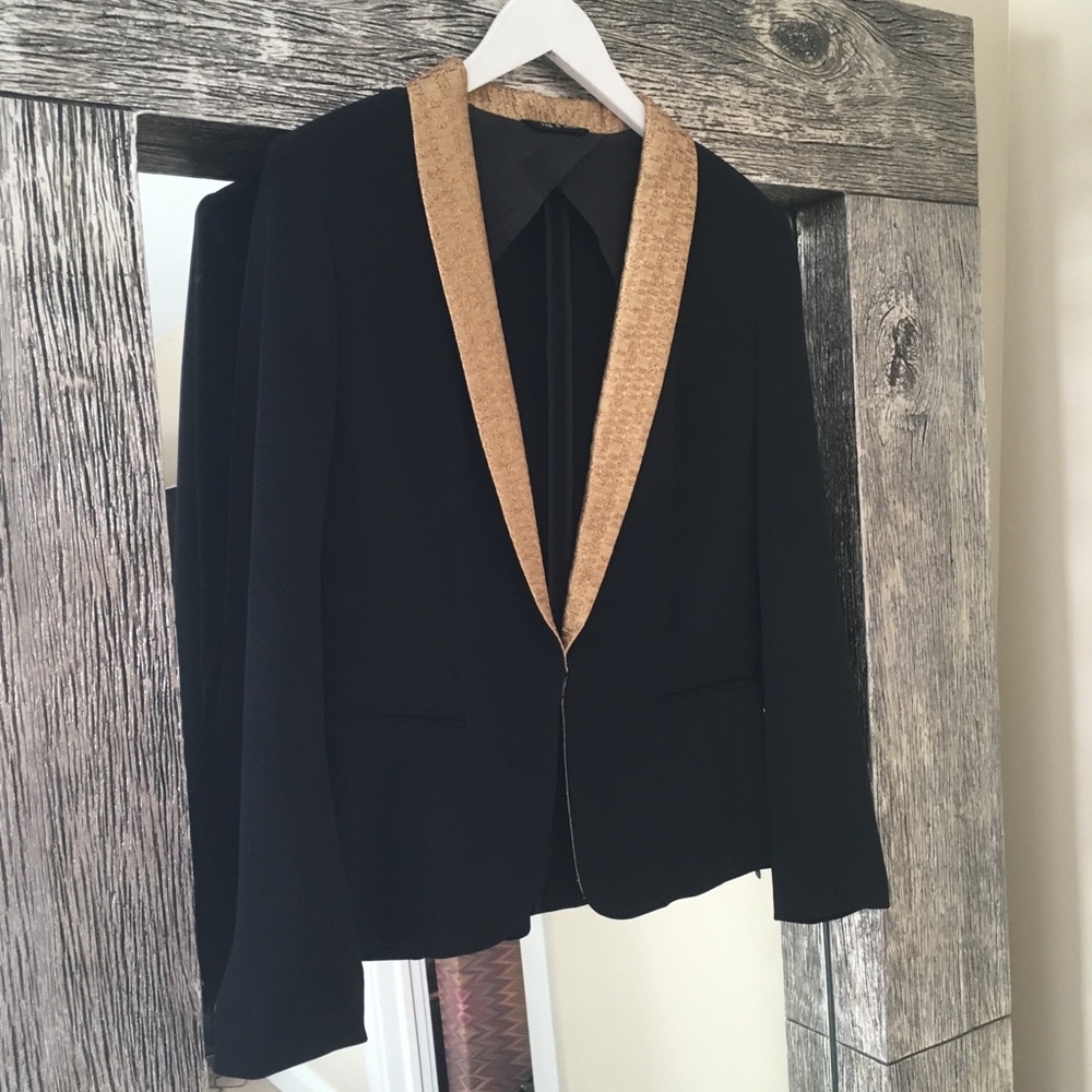 Navy rag and bone blazer